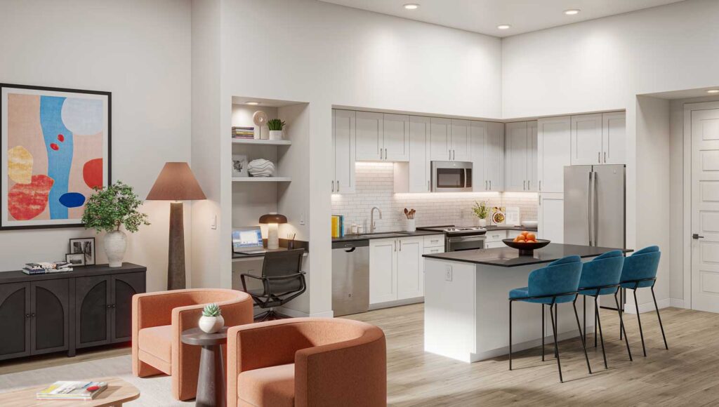 Pearl Rosemont; Studio, One, Two and Three Bedroom Luxury Apartments in the Montrose District and Close to Downtown Houston, TX; Pet Friendly